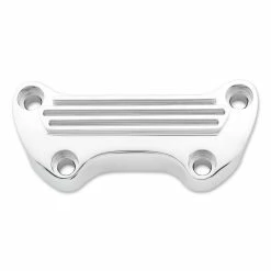 Milwaukee Twins Standard Finned Chrome Handlebar Top Clamp