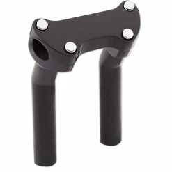 Milwaukee Twins Complete Black Pullback 6-1/2″ Riser Set