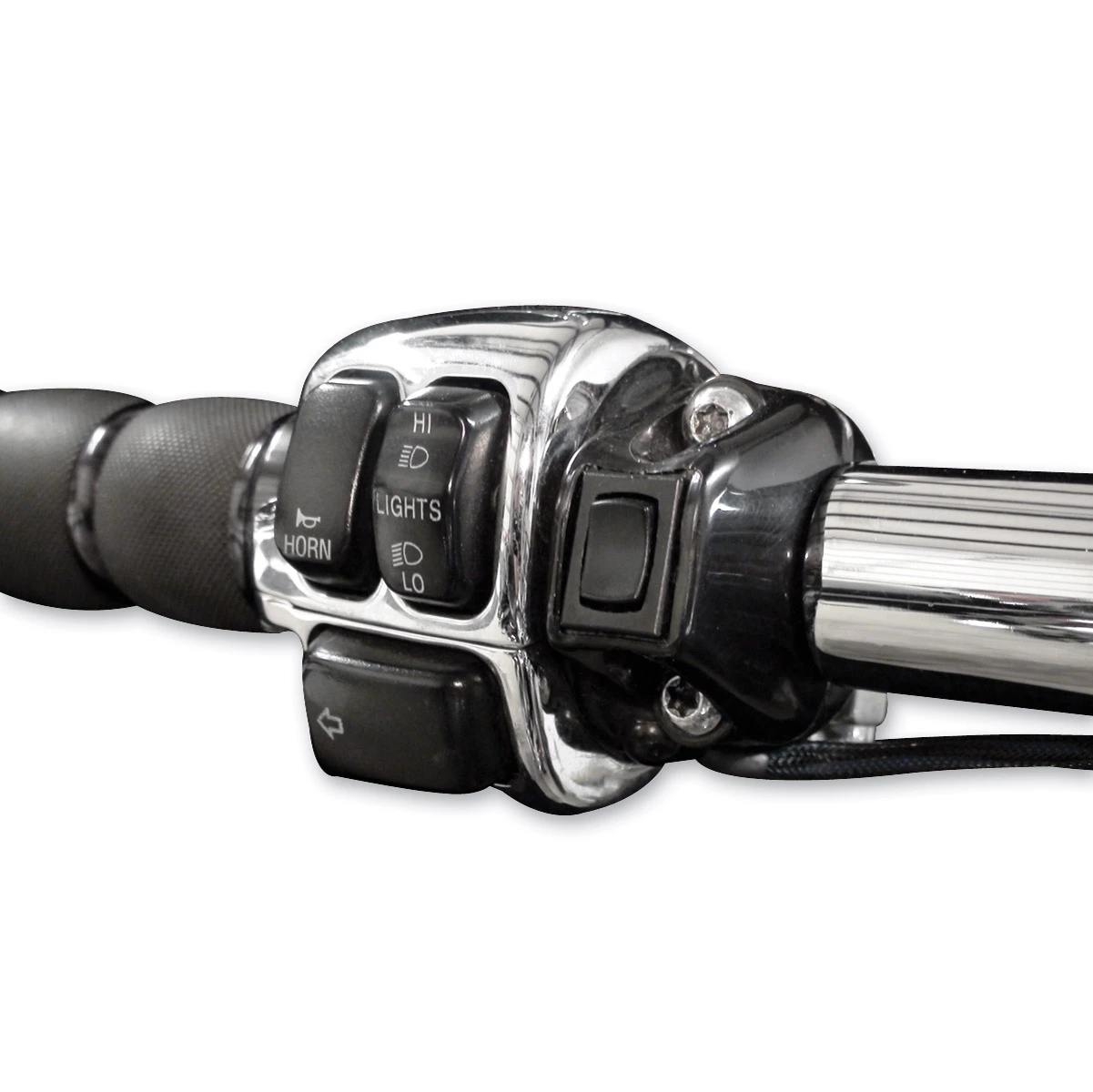 Grip Switch Dual Momentary Air Ride Rocker Switch, Black 1 Grip Switch Dual Momentary Air Ride Rocker Switch, Black