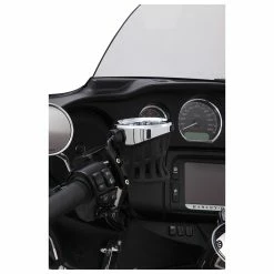 Ciro Black-Chrome Drink Holder With Perch Mount