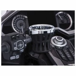 Goldstrike Chrome Drink Holder With Left Side Mount