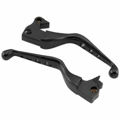 Biker's Choice 4 Hole Lever Set Black