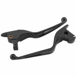 Biker's Choice Black Vortex Lever Set