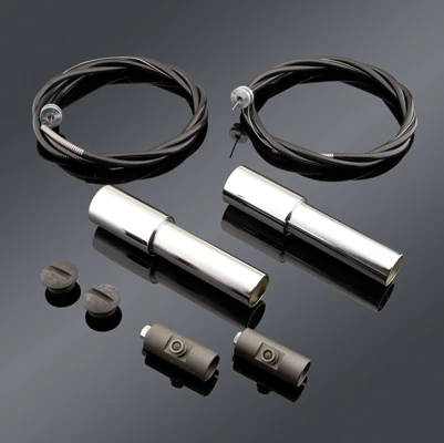 V-Twin Manufacturing Internal Throttle Control Cable Complete Kit -Handlebar Controls Shop 500 595 A V1