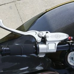 Performance Machine Contour Polished Hydraulic Clutch Master Cylinder -Handlebar Controls Shop 501 078 B V1