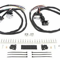 V-Twin Manufacturing Chrome Handlebar Switch Kit With Radios