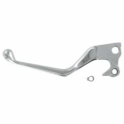 Drag Specialties Ergonomic Chrome Smooth Wide Clutch Lever