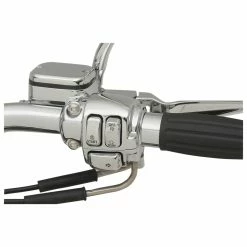 Drag Specialties Chrome 9/16" Handlebar Control Kit With Switches -Handlebar Controls Shop 693 044 C V3