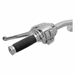 Drag Specialties Chrome 9/16" Handlebar Control Kit With Switches -Handlebar Controls Shop 693 044 D V3