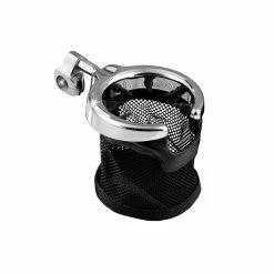 Kuryakyn Passenger Drink Holder With Mesh Basket